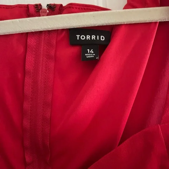 Torrid Rockabilly Red Dress - Picture 2 of 2